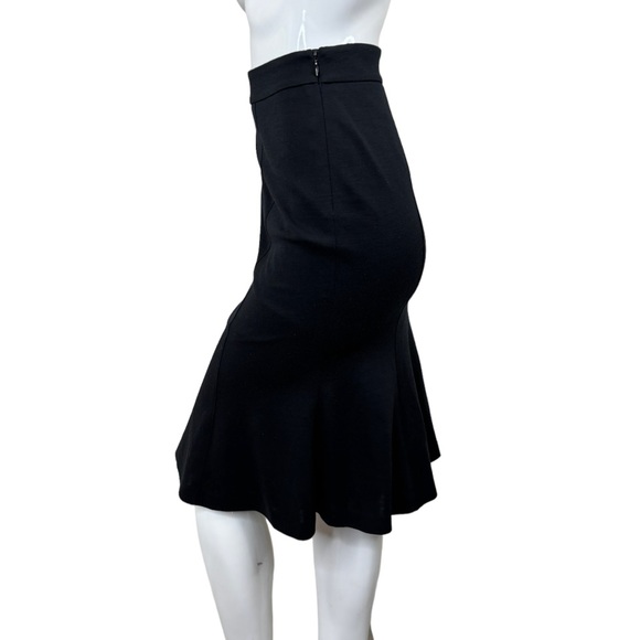 WOLFORD gorgeous wool midi trumpet skirt fit n flare RARE find xxs XS fun sz 34 - Picture 6 of 17